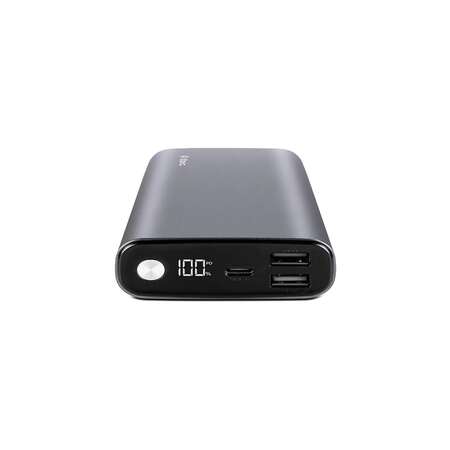 Універсальна мобільна батарея Ttec 15000mAh ReCharger Pro LCD PD 65W Space Gray (2BB216UG) Изображение
