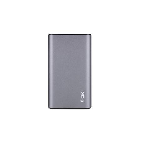 Універсальна мобільна батарея Ttec 15000mAh ReCharger Pro LCD PD 65W Space Gray (2BB216UG) Изображение