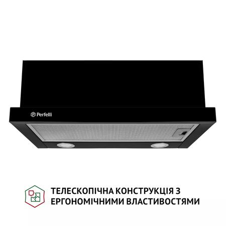 Витяжка Perfelli TL 6212 BL 700 LED Зображення
