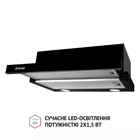 Витяжка Perfelli TL 6212 BL 700 LED Зображення