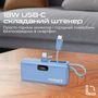 Універсальна мобільна батарея Promate Nanopack-5 5000mAh 20W Blue Изображение