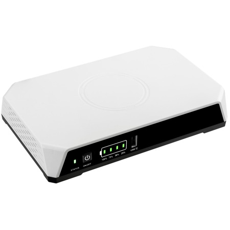 Джерело безперебійного живлення Yepo Mini DC-UPS YP-36W/20000mAh LiFePO4 DC-5V/9V/12V (UA-112545) Зображення