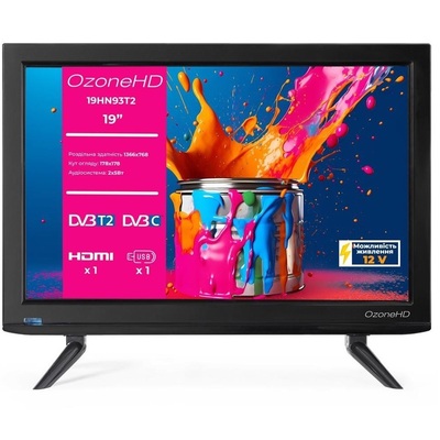 Телевiзор OzoneHD 19HN93T2 Зображення