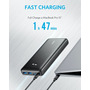 Універсальна мобільна батарея Anker PowerCore III Elite 25600 mAh 87W Black (A1291H11) Изображение