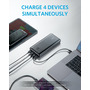 Універсальна мобільна батарея Anker PowerCore III Elite 25600 mAh 87W Black (A1291H11) Изображение