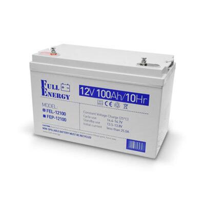 Акумуляторна батарея Full Energy FEL-12100 12V 100AH (FEL-12100) GEL Зображення