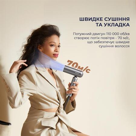 Фен Dreame Pocket Grey (AHD51-GR) Изображение
