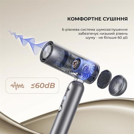 Фен Dreame Pocket Grey (AHD51-GR) Изображение