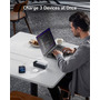 Універсальна мобільна батарея Anker PowerCore 737 GaNPrime 24000 mAh 140W Black (A1289011) Изображение