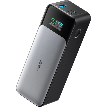 Універсальна мобільна батарея Anker PowerCore 737 GaNPrime 24000 mAh 140W Black (A1289011) Изображение