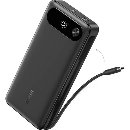 Універсальна мобільна батарея Anker PowerCore 87W 20000mAh Black (A1383H11) Зображення
