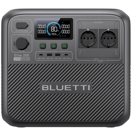 Зарядна станція Bluetti Elite 200 V2, 2600W, 2073Wh Зображення
