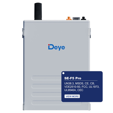 Акумуляторна батарея Deye SE-F5Pro-L 51.2V 100Ah Изображение
