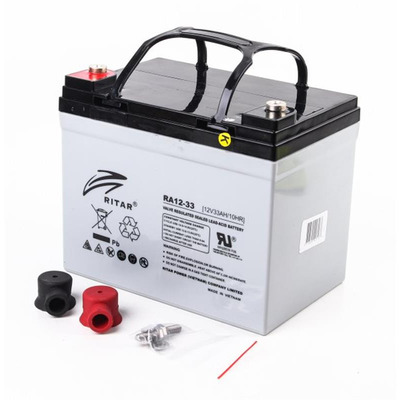 Акумуляторна батарея Ritar 12V 33AH (RA12-33) AGM Изображение