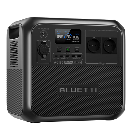 Зарядна станція Bluetti AC180, 1800W, 1152Wh, LiFePO4 Изображение
