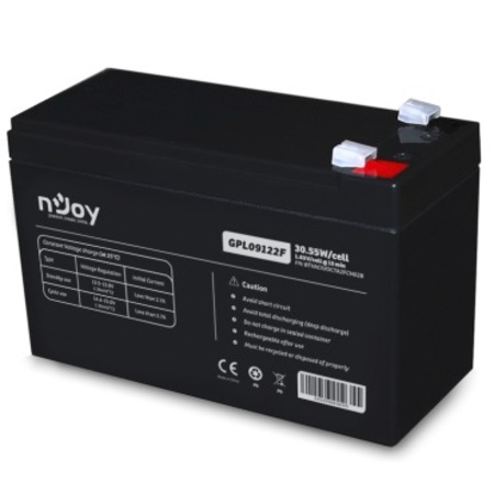 Акумуляторна батарея Njoy GPL09122F 12V 9AH (BTVACIUOCTA2FCN02B) AGM Изображение