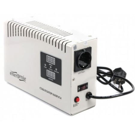 Стабілізатор EnerGenie EG-AVR-DW1000-01 1000VA Изображение