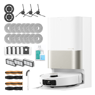 Робот-пилосос Dreame X50 Ultra Complete White (RLX85CE-4-WH) Зображення