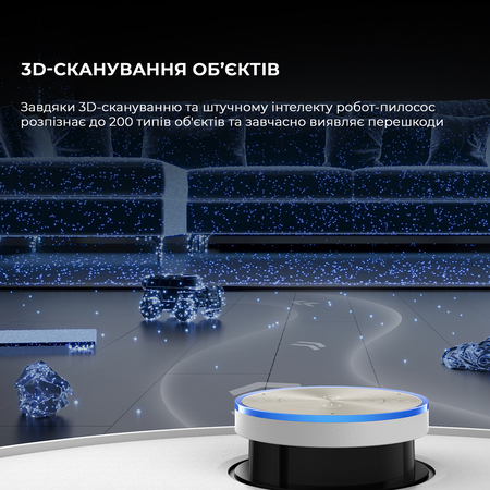 Робот-пилосос Dreame X50 Ultra Complete White (RLX85CE-4-WH) Зображення