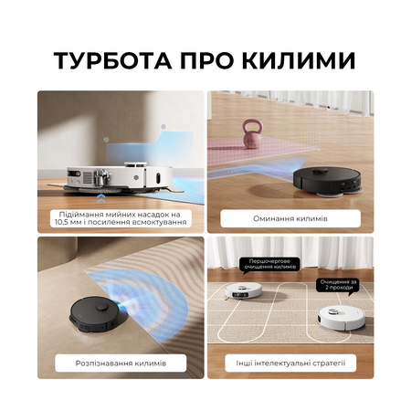Робот-пилосос Dreame L40 Ultra AE Black (RLL77SE-Bl) Изображение
