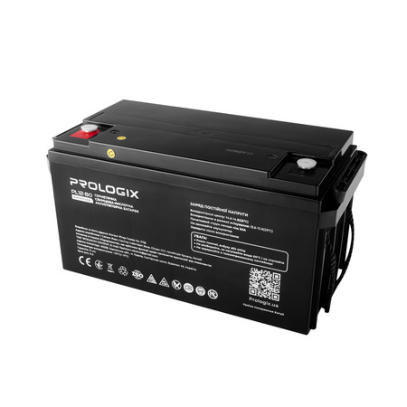 Акумуляторна батарея Prologix 12V 80AH (PL12-80) AGM Зображення