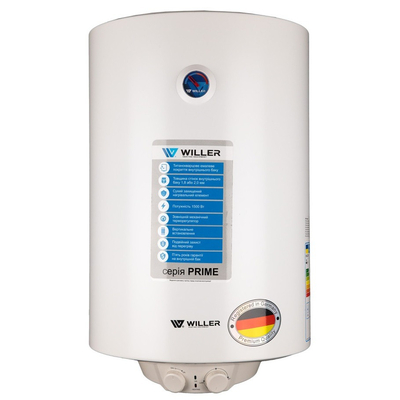 Водонагрівач Willer EV100DR серія Prime Изображение