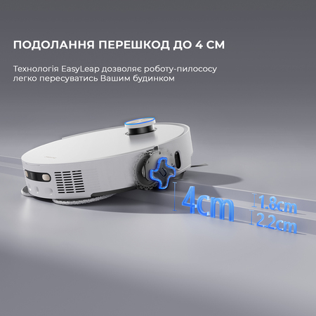 Робот-пилосос Dreame Bot L50 Pro Ultra White (RLL84CE) Изображение
