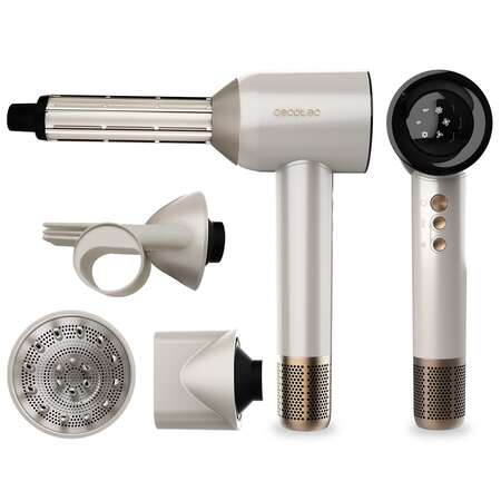 Фен Cecotec DryGlam Waves Champagne 4in1 (A01_EU01_103715) Изображение