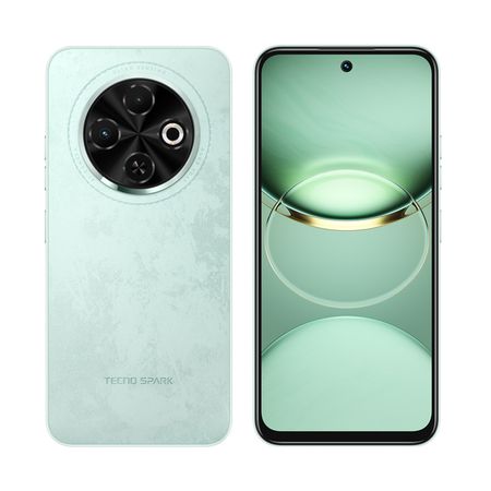 Смартфон Tecno Spark 30C (KL5n) 4/128GB Magic Skeen Green (4894947051807) Изображение