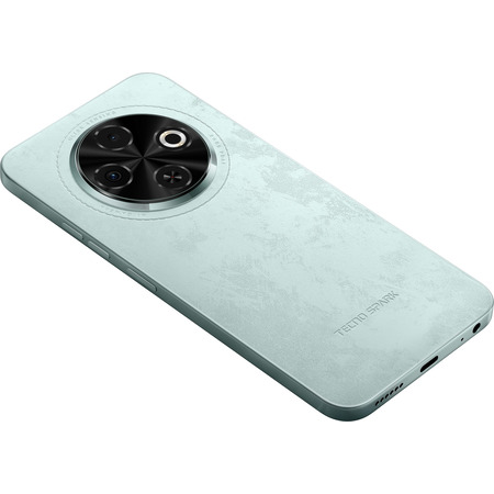 Смартфон Tecno Spark 30C (KL5n) 4/128GB Magic Skeen Green (4894947051807) Изображение
