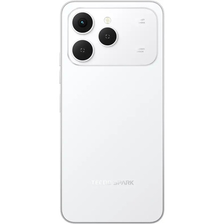 Смартфон Tecno Spark 40 (KM5n) 8/256GB Veil White (4894947091575) Изображение