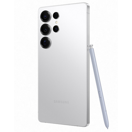 Смартфон Samsung Galaxy S25 Ultra 12/512GB Titanium Whitesilver (SM-S938BZSGEUC) Изображение