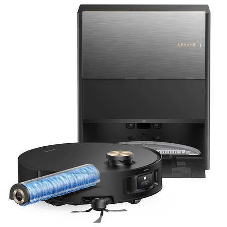 Робот-пилосос Dreame Aqua 10 Roller Black (RLH31CE-bl) Изображение