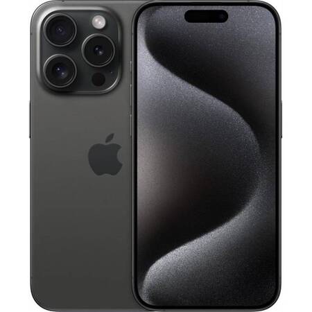 Смартфон Apple iPhone 15 Pro 128GB e-Sim Black Titanium (Відновлений / Близький до ідеального) Изображение