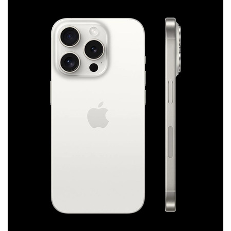 Смартфон Apple iPhone 15 Pro 256GB e-Sim White Titanium (Відновлений / Близький до ідеального) Изображение
