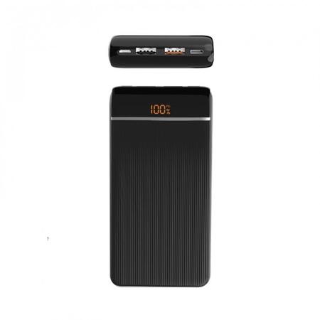 Універсальна мобільна батарея SkyDolphin SP28 PD+QC3.0 10000mAh Black (PB-000090) Изображение