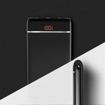 Універсальна мобільна батарея SkyDolphin SP28 PD+QC3.0 10000mAh Black (PB-000090) Изображение