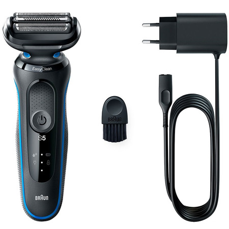 Електробритва Braun Series 5 51-B1000s Black/Blue Зображення