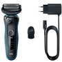 Електробритва Braun Series 5 51-B1000s Black/Blue Изображение