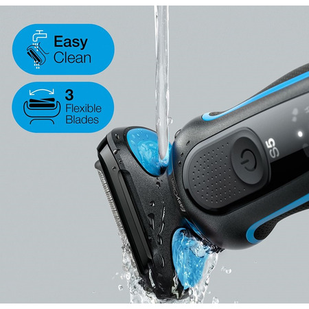 Електробритва Braun Series 5 51-B1000s Black/Blue Изображение