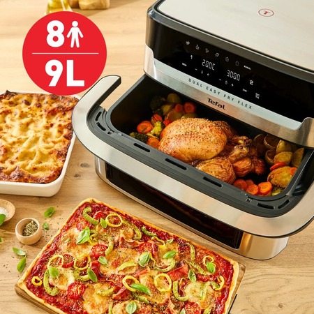 Мультипіч Tefal Dual Easy Fry Flex EY922DE0 Зображення