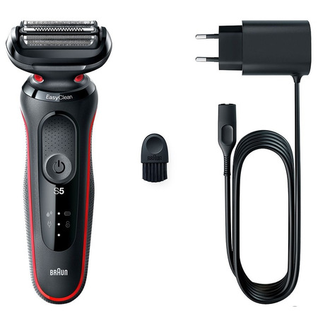 Електробритва Braun Series 5 51-R1000s Black/Red Зображення