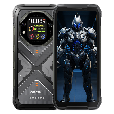 Смартфон Oscal Tank 1 16/512GB Black Зображення