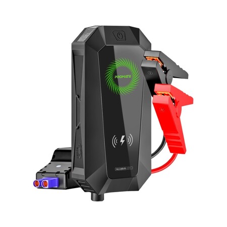 Універсальна мобільна батарея Promate HexaBolt-20 Black 19200mAh Зображення