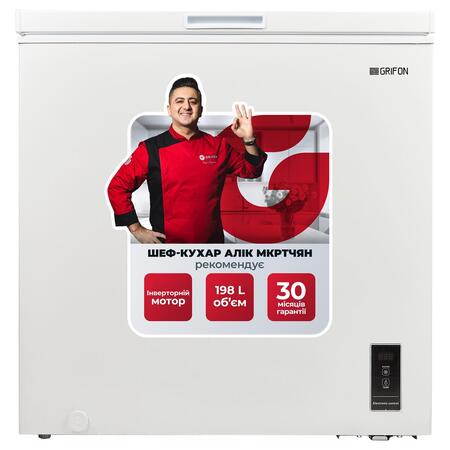Морозильна скриня Grifon GRML-200EI Изображение