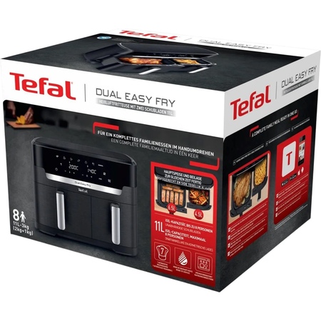 Мультипіч Tefal Dual Easy Fry XXL EY9428E0 Зображення
