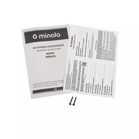 Духова шафа Minola EOD 675 Dove Gray Изображение
