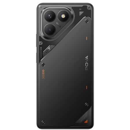 Смартфон Tecno Pova 7 Neo (LJ6) 8/256GB Geek Black (4894947086793) Изображение