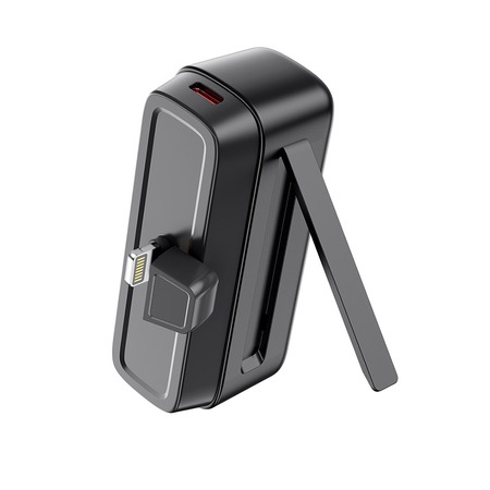 Універсальна мобільна батарея XO PR244 5000mAh 20W Black Зображення