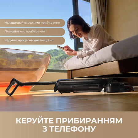 Акумуляторний миючий пилосос Mova M50 Ultra (HMH28A) Изображение